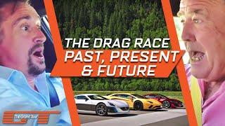 Epic Lamborghini Aventador NSX and Rimac Drag Race  The Grand Tour