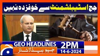 AJK High Court grants bail to poet Ahmed Farhad  Geo News 2 PM Headlines  14 June 2024