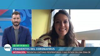 Almudena ha recibido el alta por coronavirus “No me ha afectado casi nada”