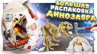 БОЛЬШОЙ СЮРПРИЗ от ZURU ROBO ALIVE  РАСКОПКИ ДИНОЗАВРА  #сюрприз #распаковкасюрпризов #динозавры