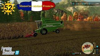 FS22 Slunečné stráně Francie #52 - sklizeň kukuřice na zakázku