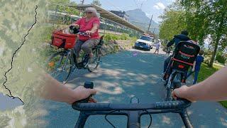 GEFAHR auf dem Bodenseeradweg  100km Gravel Tour mit dem Canyon Grail