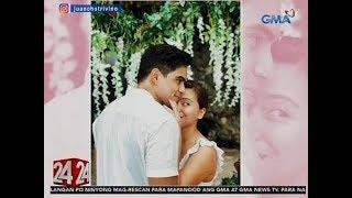 24 Oras Juancho Trivino at Joyce Pring ni-reveal na more than 3 months na silang engaged