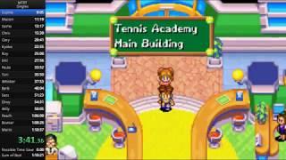 Mario Tennis Power Tour - Singles Speedrun in 11006