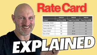 What is a Rate Card?