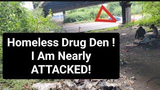 I Was Nearly ATTACKED  Homeless  Drug DEN Dangerous Areas Of Birmingham 