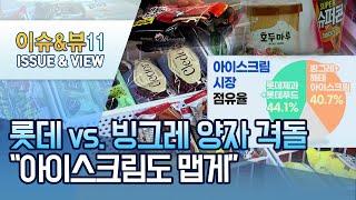 빙그레+해태 vs. 롯데연합 첫 격돌...아이스크림 시장 뜨거운 경쟁  머니투데이방송 뉴스