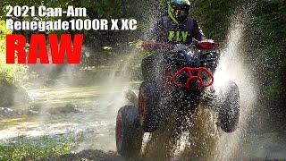 2021 Can Am Renegade X XC Test RAW