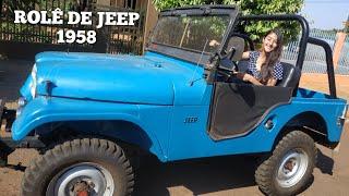 DIRIGI UM JEEP WILLYS 1958