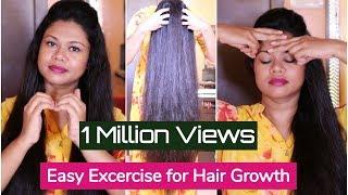 Easy Exercises For Extreme Hair Growth & Cure Baldness  Sushmitas Diaries