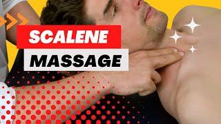 Scalene Muscle Neck Massage Release Techniques