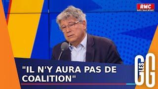 Éric Coquerel député du Nouveau Front populaire est face aux GG