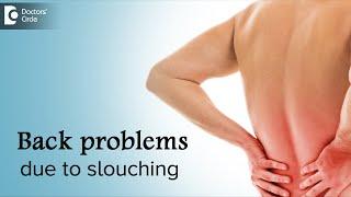 Poor Posture” & Back Pain  Back Pain from Slouching - Dr.Kodlady Surendra Shetty  Doctors Circle