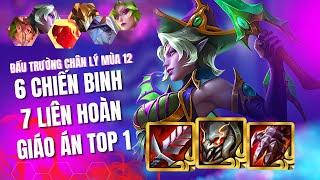 Đấu Trường Chân Lý Mobile - Đội Hình TOP 6 Chiến Binh FIORA Nắm Đầu Đánh Tơi Tả