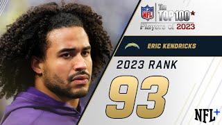 #93 Eric Kendricks LB Chargers  Top 100 Players of 2023
