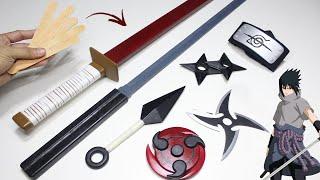 Easy & Simple DIY  Making Sasuke Ninja Weapons from Popsicle Sticks -WITHOUT POWERTOOLS Compilation