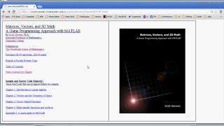 MV3D Appendix C.4 - Input and Output with the Command Window in MATLAB