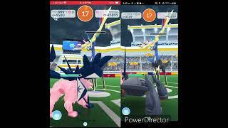 Zen HeadbuttMegahorn Xerneas Duo Raid Rainy #pokemongo #duo #viral #xerneas #duoraid #viralvideo