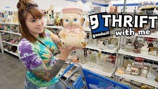 GOODWILL Thrift With Me  Crazy Lamp Lady  Reselling