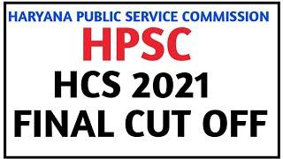 HPSCHCS 2021 FINAL CUT OFFHPSC EXAM UPDATEHCS_NEWS_UPDATE