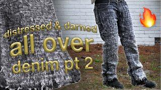 Distressed and Darned All Over Pt 2?  Undercover  Ends Rp Denim