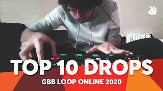 TOP 10 DROPS LOOPSTATION  Grand Beatbox Battle 2020 Online