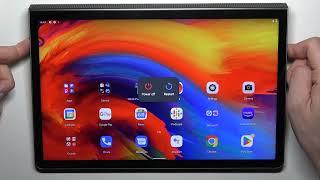 How to Soft Reset the LENOVO Yoga Tab 11 Tablet - Reboot the System