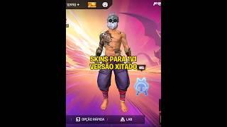 skins para 1v1 versão xitado #shortsff