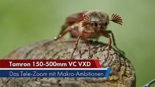 Tamron 150-500 mm Di III VC VXD  Tele-Zoom-Objektiv mit Makrofähigkeiten im Test Deutsch