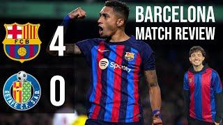 Barcelona 4-0 Getafe Barcelona Match Review