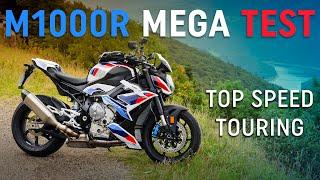 1200-mile BMW M1000R review + Autobahn top-speed test