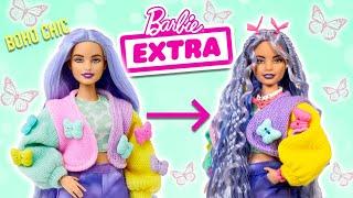 I Gave Her a BOHO Makeover Barbie Extra #20 Restyle & Review @Barbie