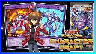 Neo-Spacian and Hero Combine CONTACT FUSION  Rush Duel Character Draft 37