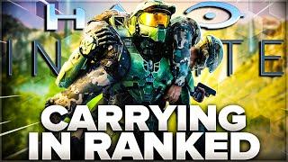 HARD CARRYING ON HALO INFINITE RANKED - ONYX RANKED GAMEPLAY 43-15