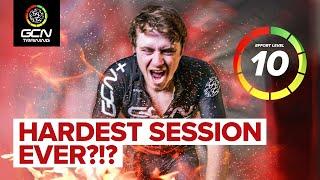 Hank’s HARDEST Training Session  Indoor Cycling HIIT Workout