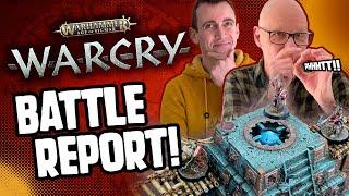 Blowpipes Versus Flame Throwers A Warhammer WARCRY Battle Report