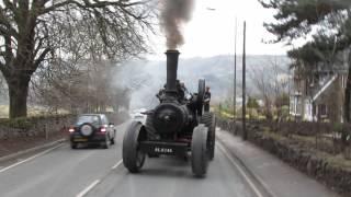 Overtaking with a steam engine.