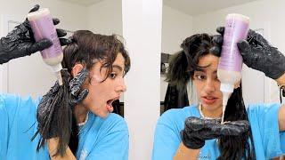 Dyeing My Hair Black At Home...