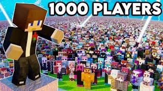 1000 Player Simon Says in Minecraft
