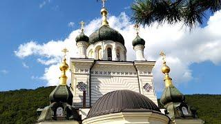 Форосская церковь на Красной скале в Крыму Форос