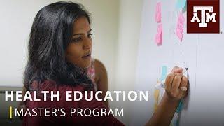 Masters Program Health Education