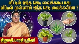 வீட்டில் எந்த செடி மரம் வைக்கலாம். எது வைத்தால் அதிர்ஷ்டம் ? l Bharathi Sridhar @megatvindia