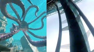 FULL Kraken Unleashed POV side-by-side VR roller coaster experience at SeaWorld Orlando