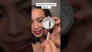 How to laminate your brows at home using HOLD UP Brow Wax