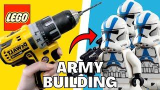 Building a HUGE LEGO Star Wars Clone Army...but theres a twist