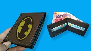 PAPER WALLET  How To Make A Paper Wallet - Easy Origami Wallet Tutorial - Dompet Kertas Origami