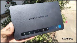 Grandstream GWN7001 Router Setup and Connect to Internet.