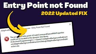 FIXED - “The Procedure Entry Point Not Found Dynamic Link Library” Error in Windows 11107