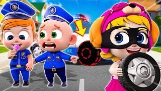 Little Police Chase Thief   Little PIB Best SongsㅣNursery Rhymes for Kids