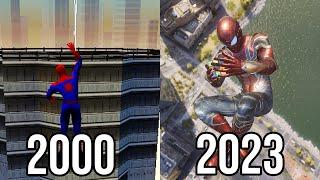 Evolution of Spiderman Web Swinging Games 2000-2023